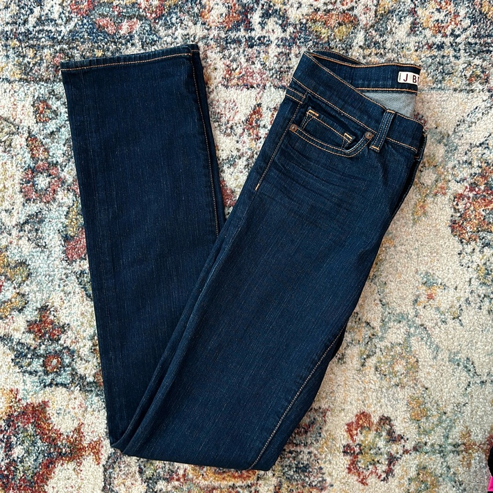 J Brand Dark wash straight leg jeans size 27